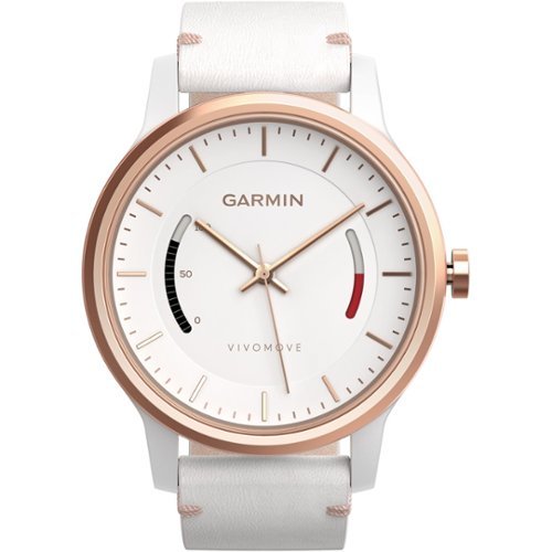 Garmin - vivomove Classic Activity Tracker - Rose gold-tone-Front_Standard 