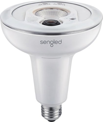  Sengled - Snap Indoor/Outdoor Wi-Fi Network Surveillance Camera - White