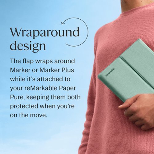 reMarkable Sleeve Folio for reMarkable Paper Pure - Mist Green GLOBAL SHIPPING