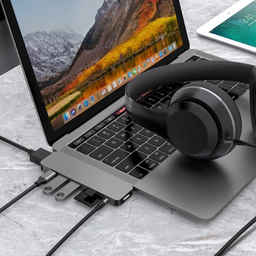 Hyper 7-Port Universal USB-C Hub - USB-C Docking Station for Laptops - Space Gray BUY ONLINE