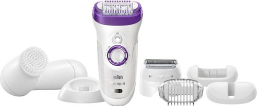 Braun Silk-épil 9 Epilator - White/Violet BUY ONLINE