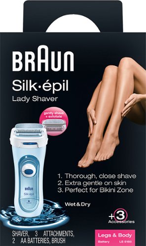 Braun - Silk-épil Wet/Dry Electric Shaver - Blue-Angle_Standard 