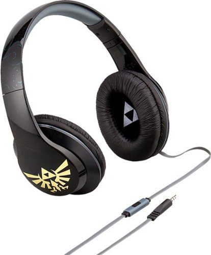 KIDdesigns - eKids Zelda Co Branded Headphones - Black