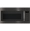GE - 1.9 Cu. Ft. Over-the-Range Microwave with Sensor Cooking - Black Stainless Steel-Front_Standard 