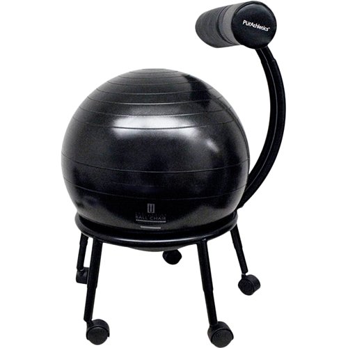  PurAthletics - ZenZu Ball Chair - Black