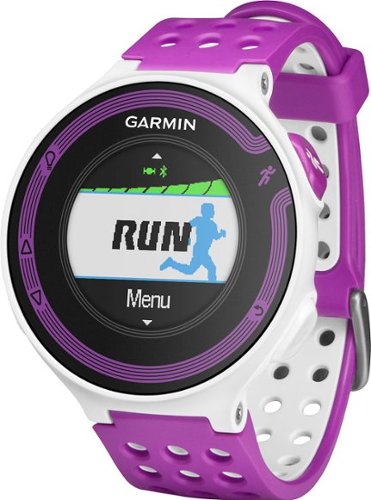  Garmin - Forerunner 220 GPS Watch - White/Violet