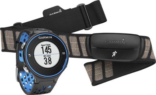  Garmin - Forerunner 620 GPS Watch - Black/Blue