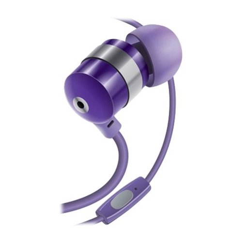  GOgroove - AudiOHM HF Wired In-Ear Headphones - Purple
