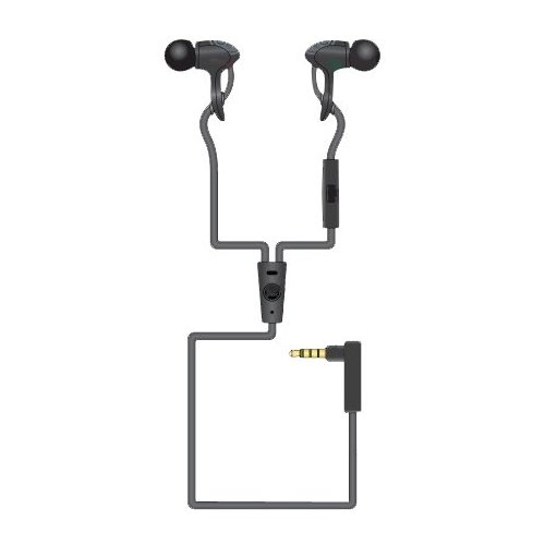  GOgroove - AudiOHM HDX Wired In-Ear Headphones - Black