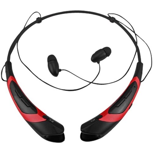  PK Distribution - PK760BR Wireless Headphones - Black/Red