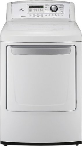  LG - 7.3 Cu. Ft. 8-Cycle Electric Dryer - White