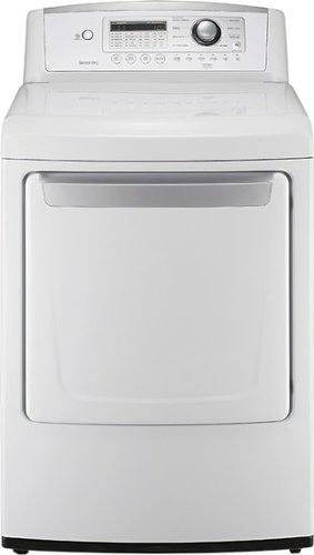  LG - 7.3 Cu. Ft. 8-Cycle Gas Dryer - White