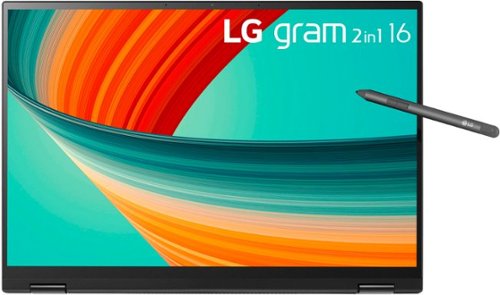 LG  gram 16” 2in1 Laptop - Intel Evo 13th Gen Intel Core Processor i7 with 32GB RAM - 1TB NVMe SSD - Black - Black BUY IN AUSTRALIA