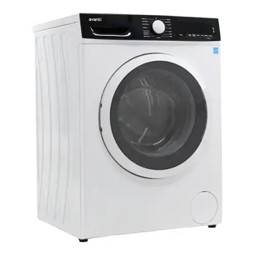 Front. Avanti - Front Load Washer - White.
