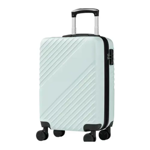 Front. Yardgrace - 28" Hard Shell ABS Carry-On Luggage, Lightweight Expandable Suitcase with Double Spinner Wheels & Lock - Green.