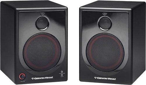  Cerwin Vega - XD5 5&quot; 50W 2-Way Floor Speakers (Pair) - Multi