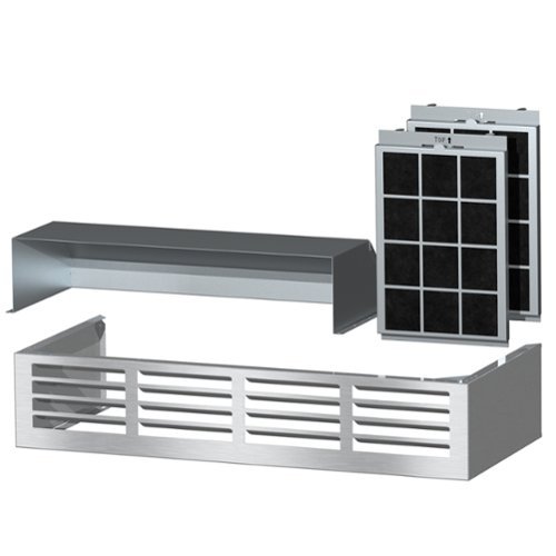 Miele - DRUU 30 Range Hood Air Recirculation Kit for model DAR 1220 - Stainless Steel