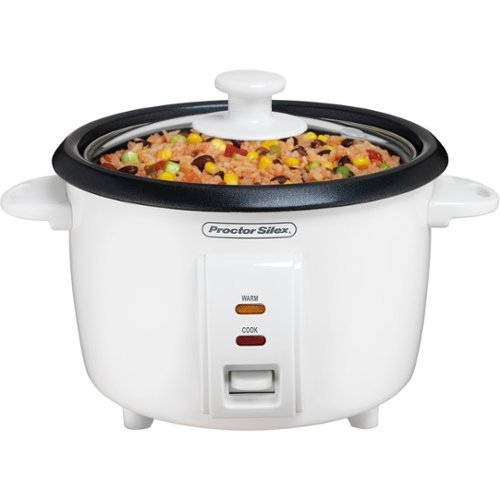 Proctor Silex - 8-Cup Rice cooker - White