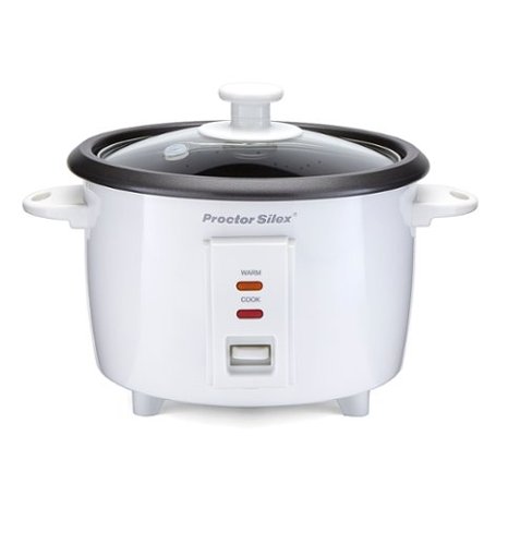 Proctor Silex - 8-Cup Rice cooker - White