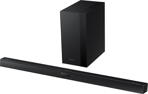  Samsung - 400 Series 2.1-Channel Soundbar with 6-1/2&quot; Wireless Subwoofer - Black