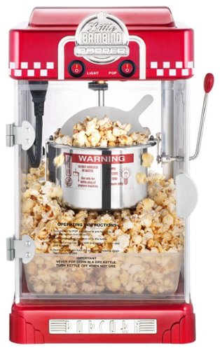  Great Northern - 16-Cup Little Bambino 2-1/2-Oz. Popcorn Maker - Red