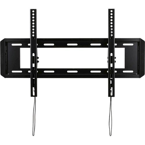 Kanto - Tilting TV Wall Mount For Most 37" - 70" Flat-Panel TVs - Black