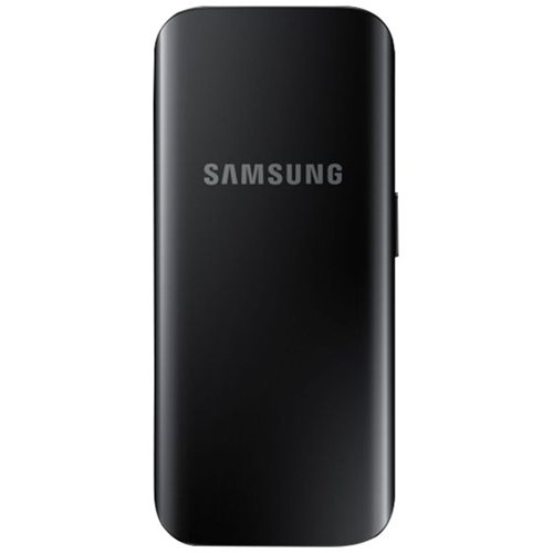 Samsung - Battery Pack mini 2100 mAh Portable Charger for Most USB-Enabled Devices - Black-Front_Standard 