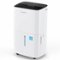 Waykar - 80 Pint Dehumidifier with Bucket and Auto Defrost 5,000 Sq. Ft. Energy Star for Bedroom and Basement - White-Front_Standard