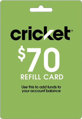  Cricket Wireless - $70 Refill Card