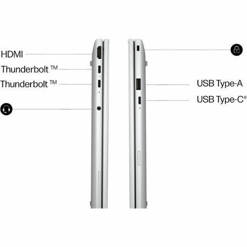 HP EliteBook 8 G2i 14 IPS 1920 x 1200 (WUXGA) Laptop - Intel Core Ultra 5 with 32GB Memory - 512 GB SSD - Glacier Silver Aluminum, Gray BUY IN DUBAI