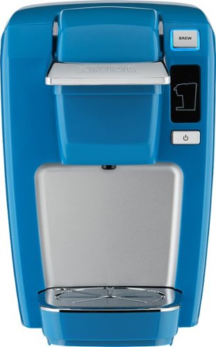  Keurig - K-Mini K15 Single-Serve K-Cup Pod Coffee Maker - True Blue