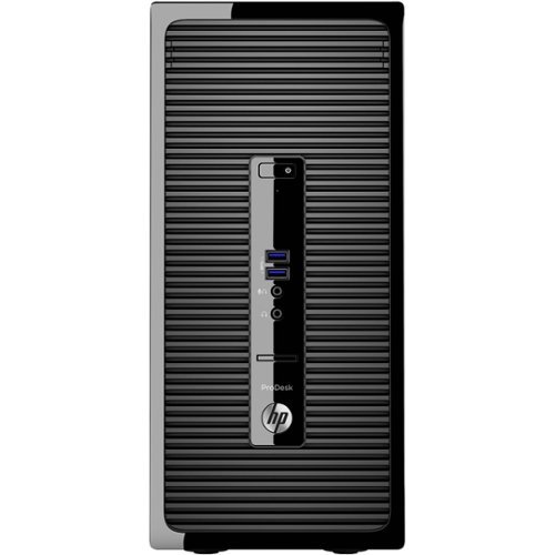 HP - ProDesk Desktop - Intel Core i3 - 4GB Memory - 500GB Hard Drive - Black-Front_Standard 