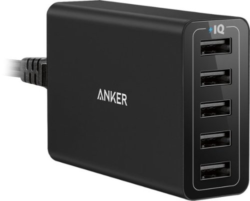  Anker - 5-Port USB Hub - Black