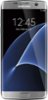 Samsung - Galaxy S7 edge 4G LTE with 32GB Memory Cell Phone (Unlocked) - Titanium Silver-Front_Standard