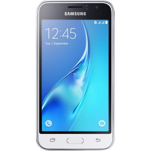 Samsung - Galaxy J1 4G LTE with 8GB Memory Cell Phone (Unlocked)-Front_Standard 