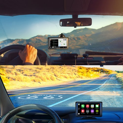 Rexing W1 Carplay and Android Auto device w/ Back-up Camera - Black SHOP ONLINE