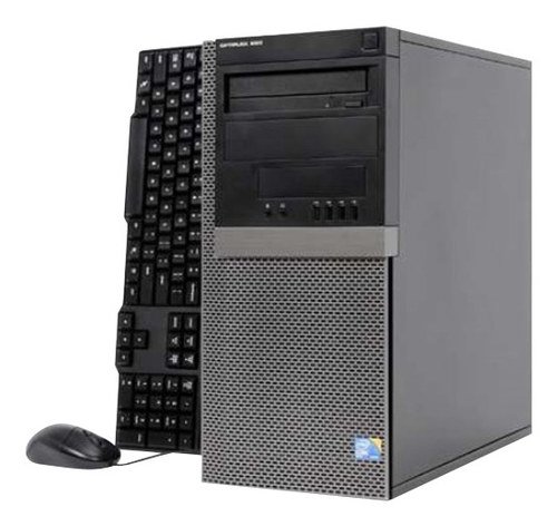  Dell - Refurbished OptiPlex Desktop - Intel Core2 Duo - 4GB Memory - 1TB Hard Drive - Gray/Black