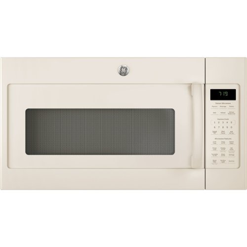  GE - 1.9 Cu. Ft. Over-the-Range Microwave with Sensor Cooking - Bisque