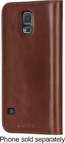  Case-Mate - Wallet Folio Case for Samsung Galaxy S 5 Cell Phones - Brown