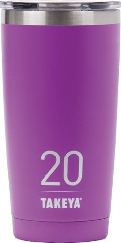  Takeya - Originals 20-Oz. Insulated Stainless Steel Tumbler with Sip Lid - Orchid