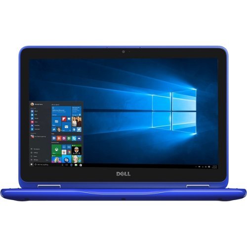  Dell - Inspiron 11.6&quot; Touch-Screen Laptop - Intel Pentium - 4GB Memory - 500GB Hard Drive - Blue