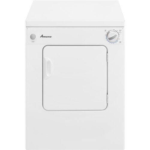 Amana - 3.4 Cu. Ft. 6-Cycle Electric Dryer-Front_Standard 