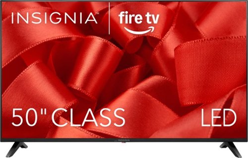$129.99, Was $299.99, 56% Off! Insignia™ - 50" Class F50 Series LED 4K UHD Smart Fire TV dealfomo