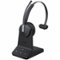 Yealink - WH64 Headset - Microsoft Teams Certification - Mono - Wireless - Bluetooth/DECT - 492.1 ft - 20 Hz to 20 kHz - Black-Front_Standard