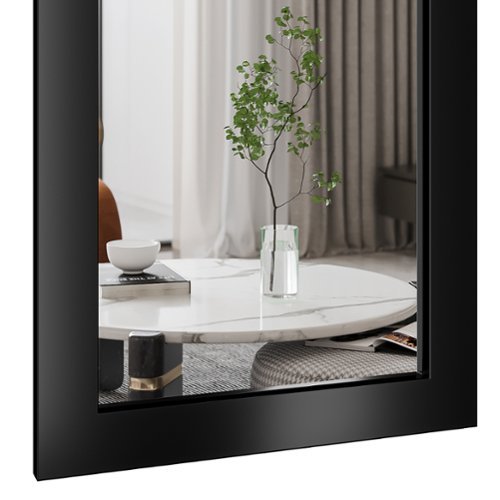 LOVMOR Rectangle Framed Wall Bathroom Vanity Mirror Accent Mirror - 18 x 26 - Black BUY IN MIDDLE EAST