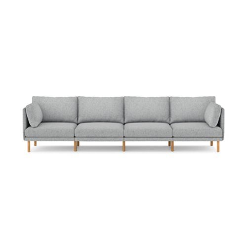 Burrow - Modern Field 4-Seat Sofa - Fog-Front_Standard 