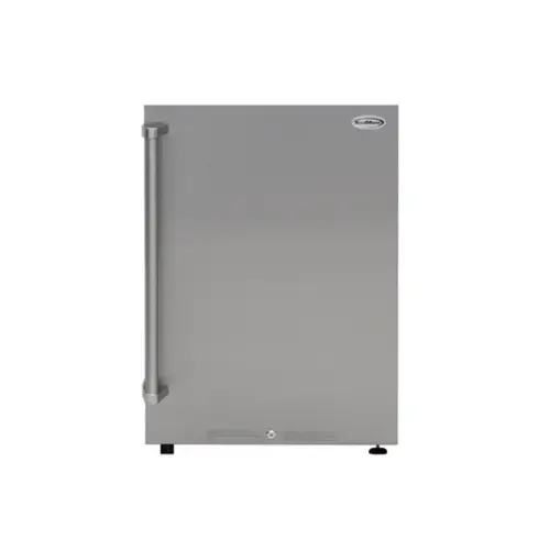 Front. Koolmore - 21 in. Outdoor Refrigerator with IPX 4 Rating and Glass Shelves 4.4 Cu. ft. in Stainless-Steel CSA Certified Energy Star - Stainless-Steel.