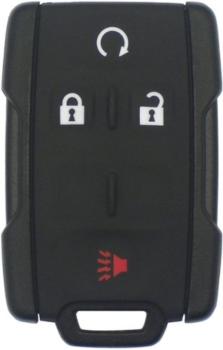 Car Keys Express - Replacement GM Remote - 3 Buttons (Lock, Unlock, and Panic) Includes programming device - Black-Front_Standard 