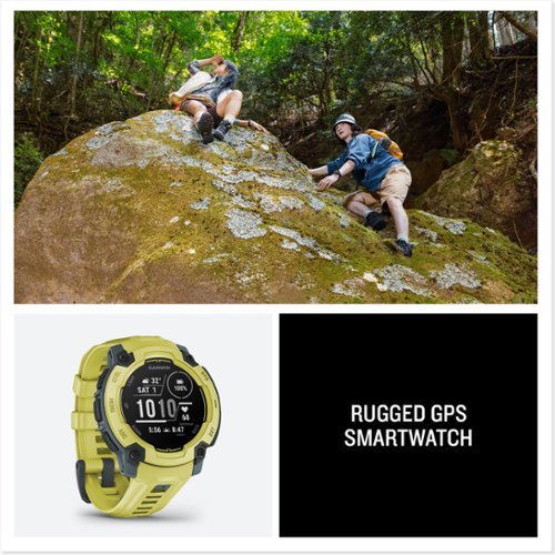 Garmin Instinct E GPS Smartwatch 45 mm Fiber-reinforced Polymer - Electric Lime with Electric Lime Band HOW TO BUY