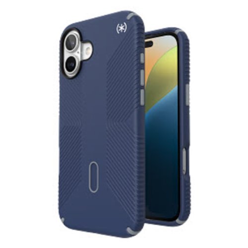 Speck Presidio2 Grip ClickLock Case with MagSafe for Apple iPhone 16 Plus - Costal Blue GLOBAL SHIPPING